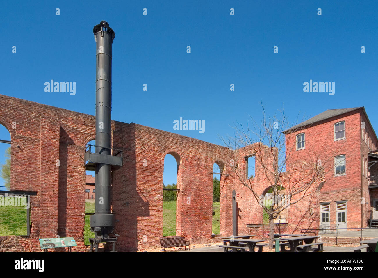 Tredegar Iron Works at the Richmond National Battlefield Park Civil War