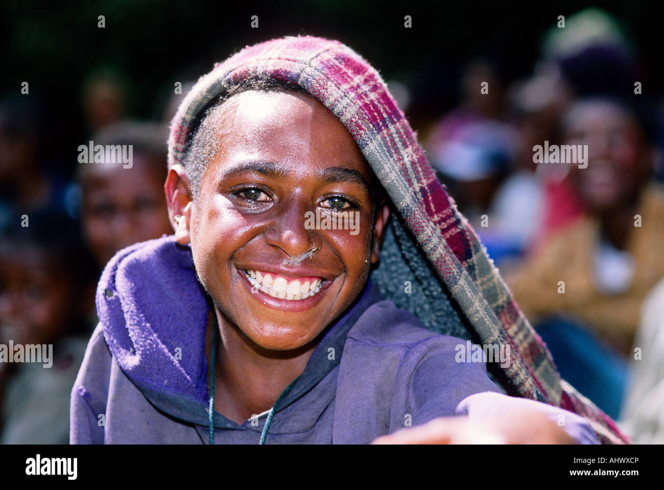 Mount hagen Cultural Show Stock Photo