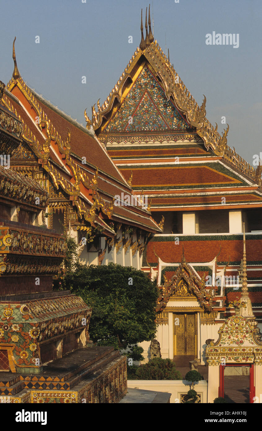 Wat Pho Temple Bangkok Thailand Stock Photo - Alamy