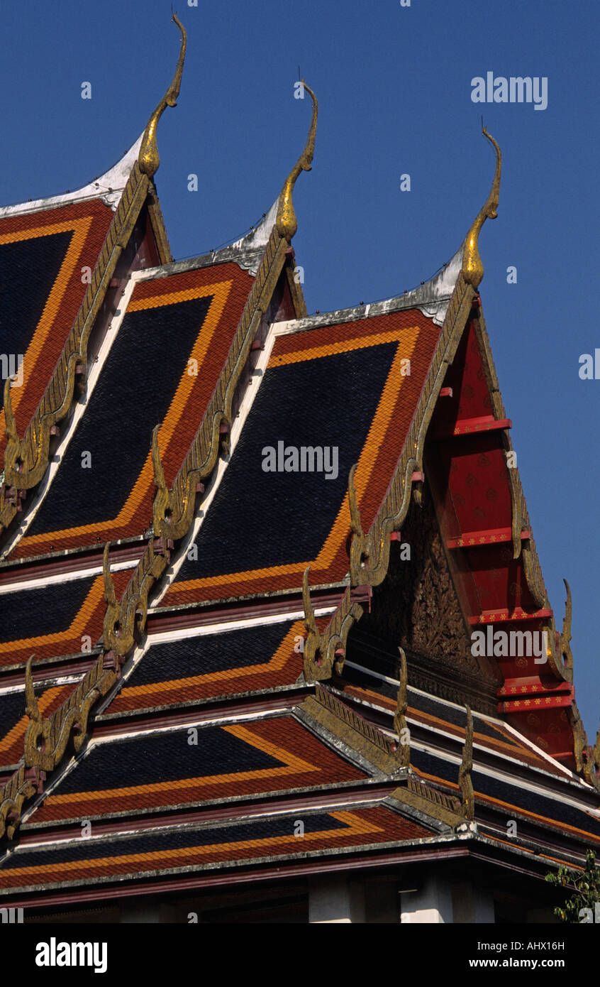 Wat Pho Temple Bangkok Thailand Stock Photo - Alamy