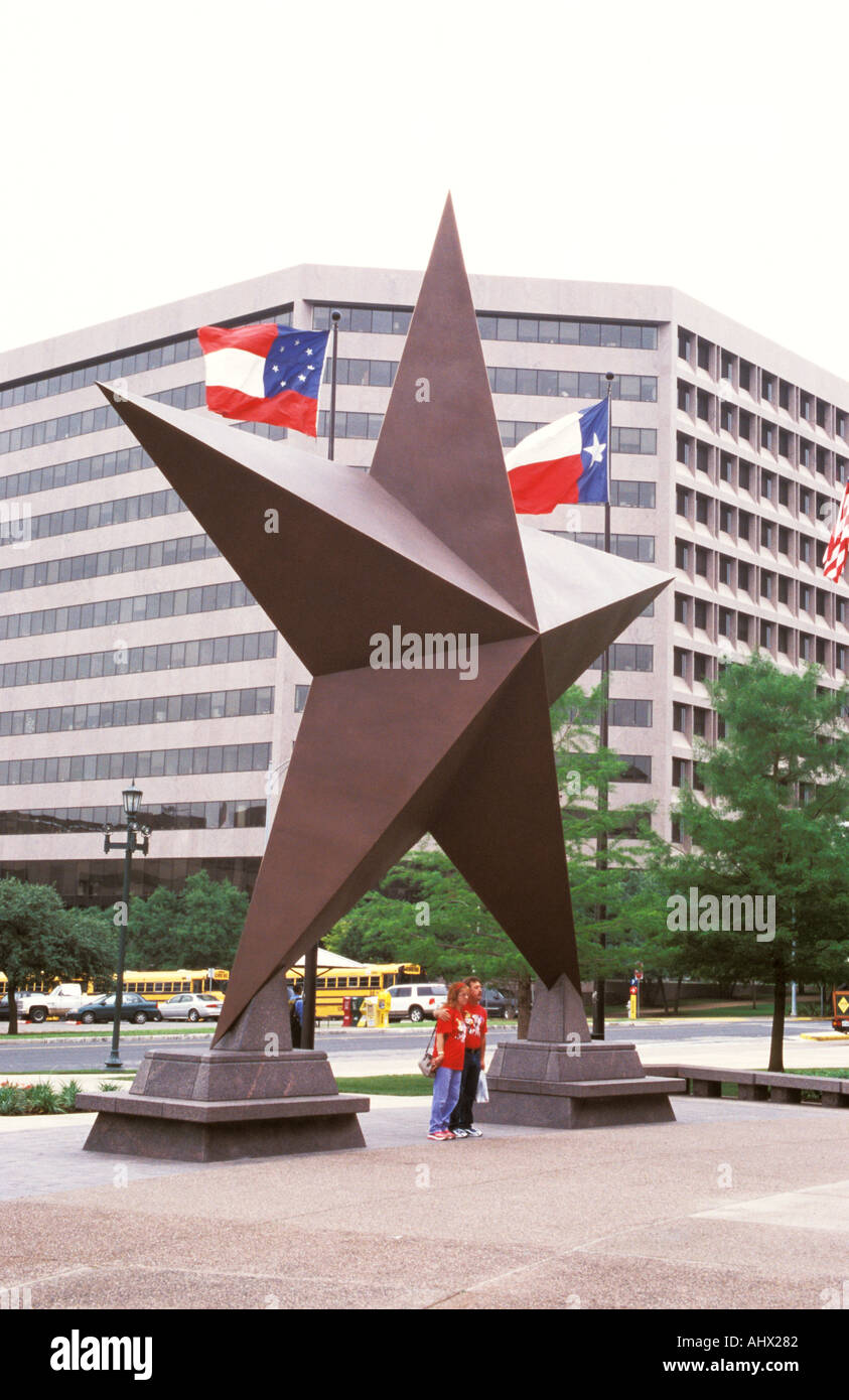 Bob Bullock Texas State History Museum Austin TX USA Giant lone star on