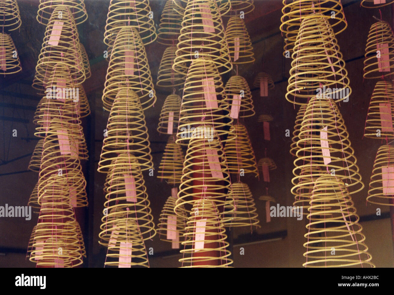 Incense sticks in hindu temple Kuala lumpur Malasia Stock Photo Alamy