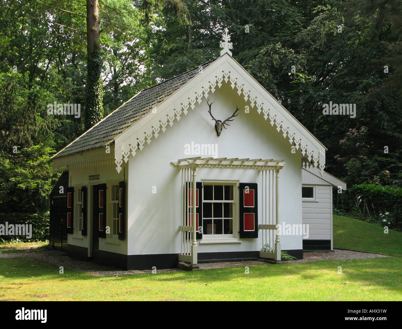 Wassenaar country house home cottage Netherlands Holland Stock Photo