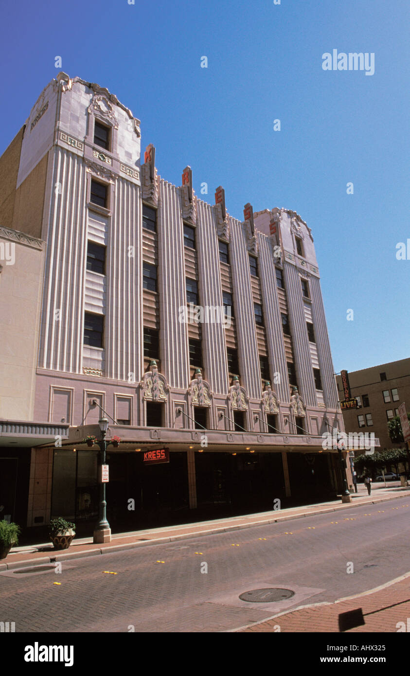San Antonio Texas USA Kress Building Stock Photo Alamy