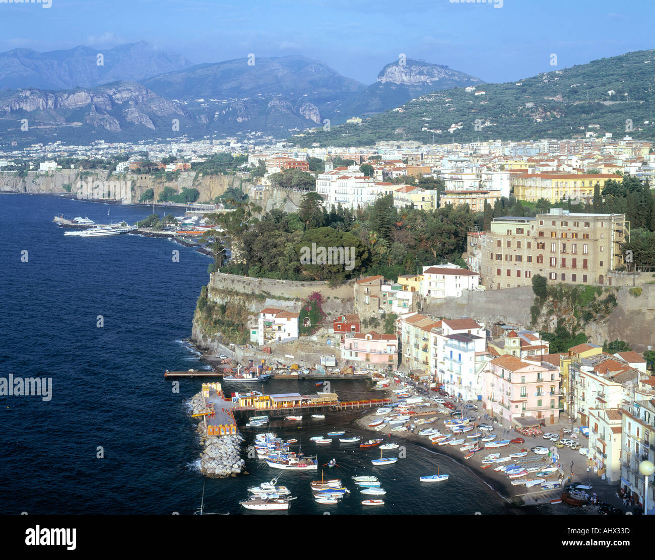 Sorrento Amalfi coast Italy Stock Photo - Alamy