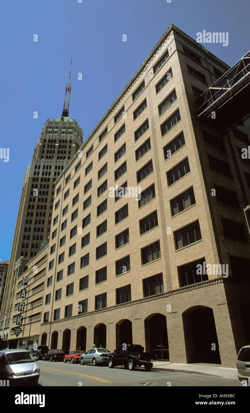 San Antonio Texas USA Tower Life Building Stock Photo - Alamy
