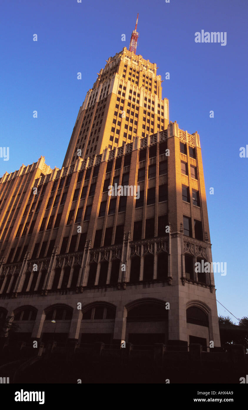 San Antonio Texas USA Tower Life Building Stock Photo - Alamy