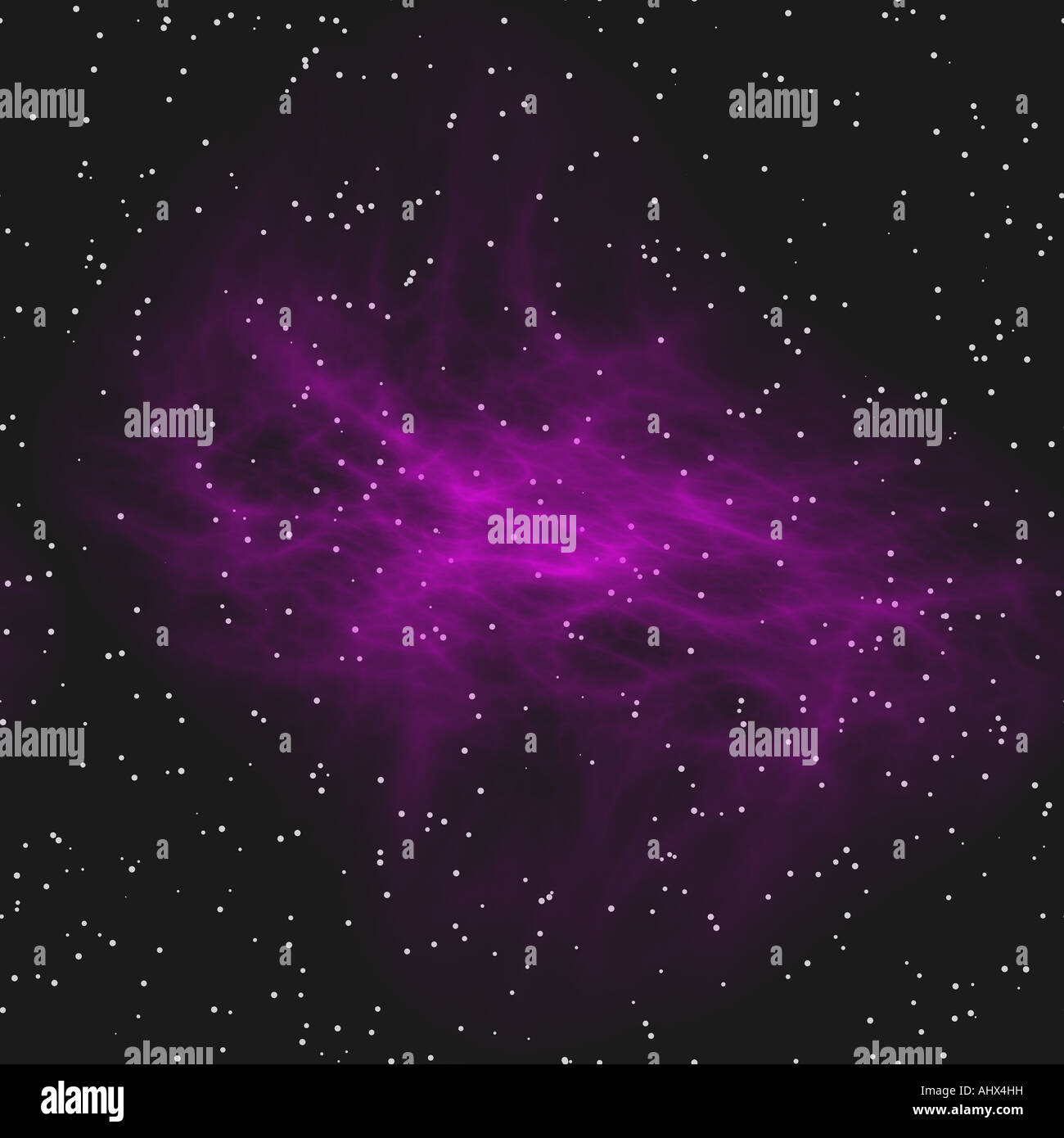 a nice large image of a cloudy nebula in space Stock Photo