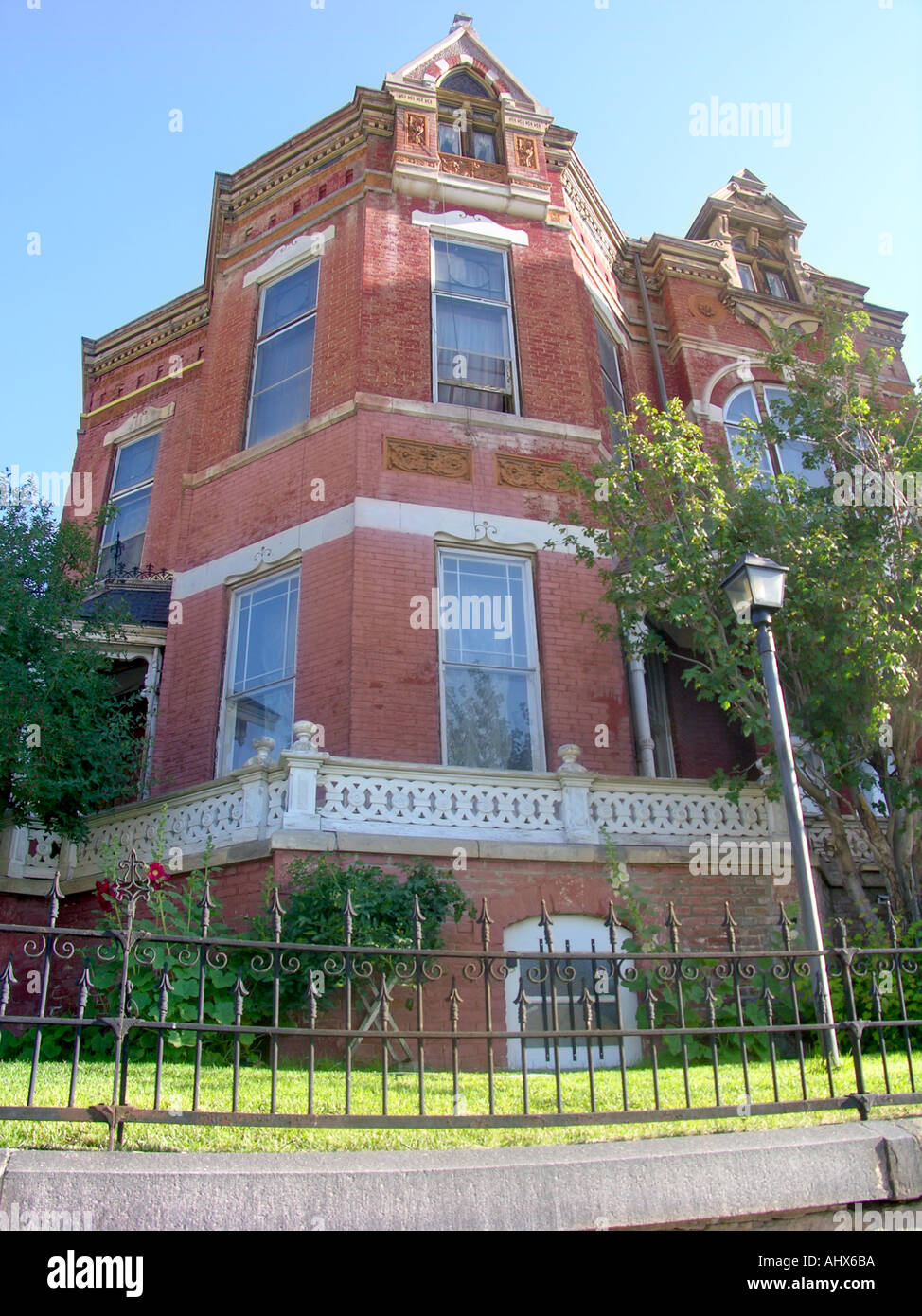 Copper King Mansion Butte Montana USA Stock Photo Alamy