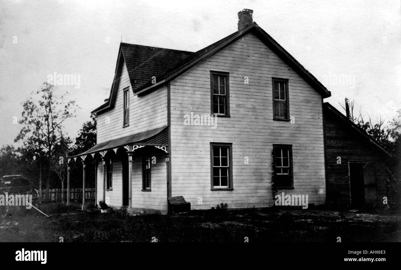 Ripton Westbourne Manitoba 1880 Stock Photo