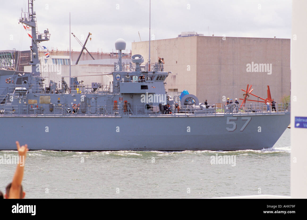 Corpus Christi Texas USA USS Cormorant Coastal Mine Hunter from Texas
