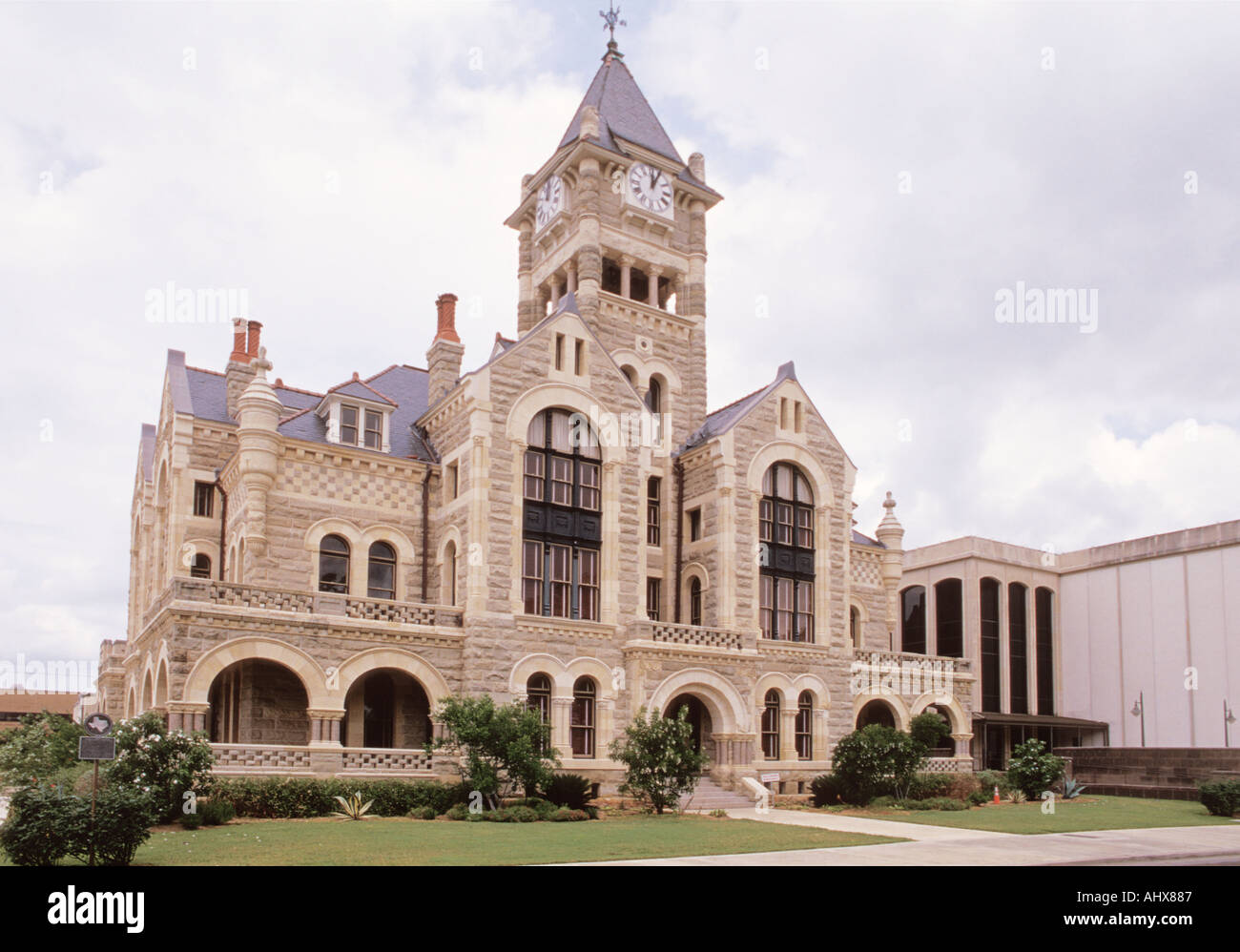 Victoria Texas USA Historic Buildings Old Victoria County Courthouse ...