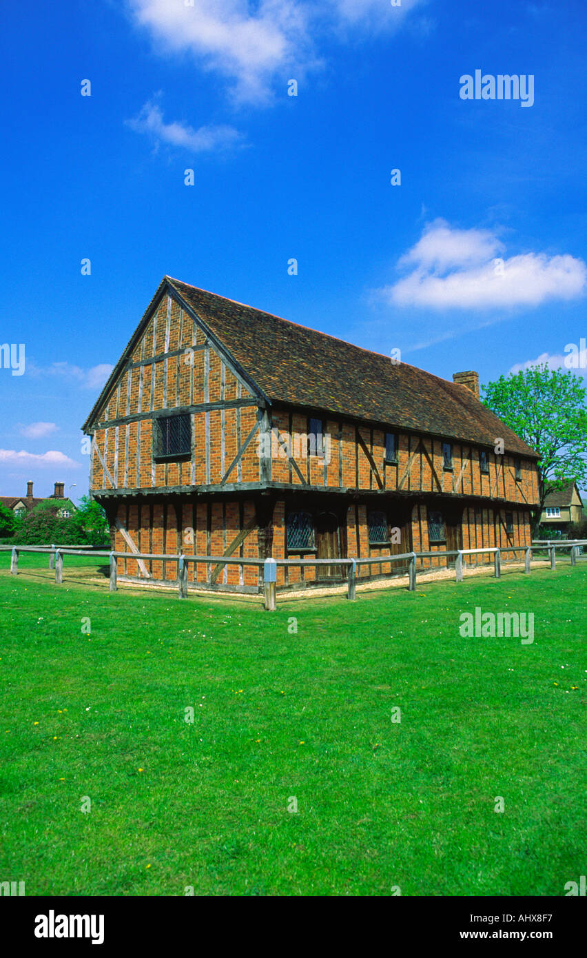 Restored Moot Hall Elstow Bedfordshire England Stock Photo Alamy