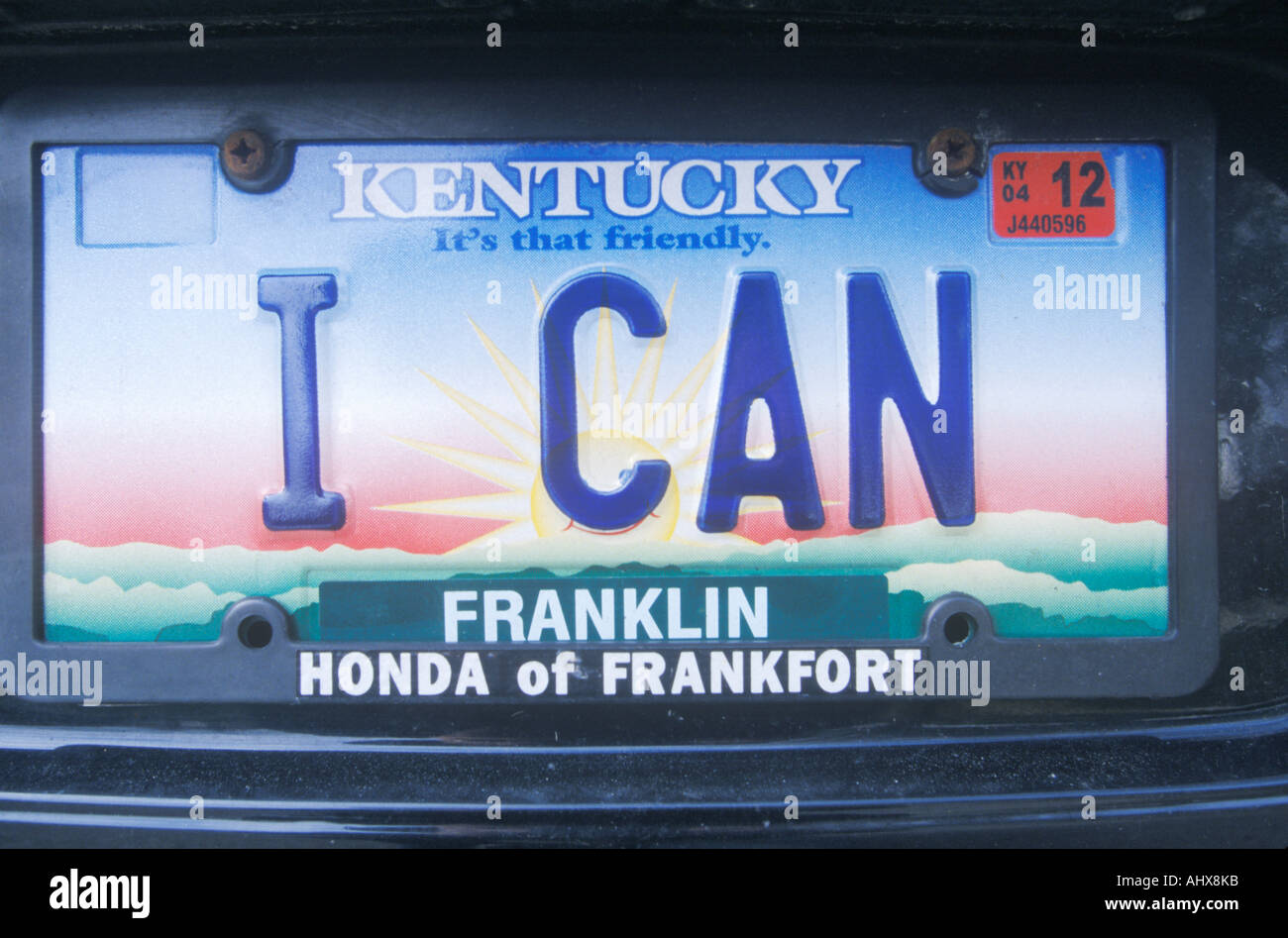 Kentucky license plate hires stock photography and images Alamy