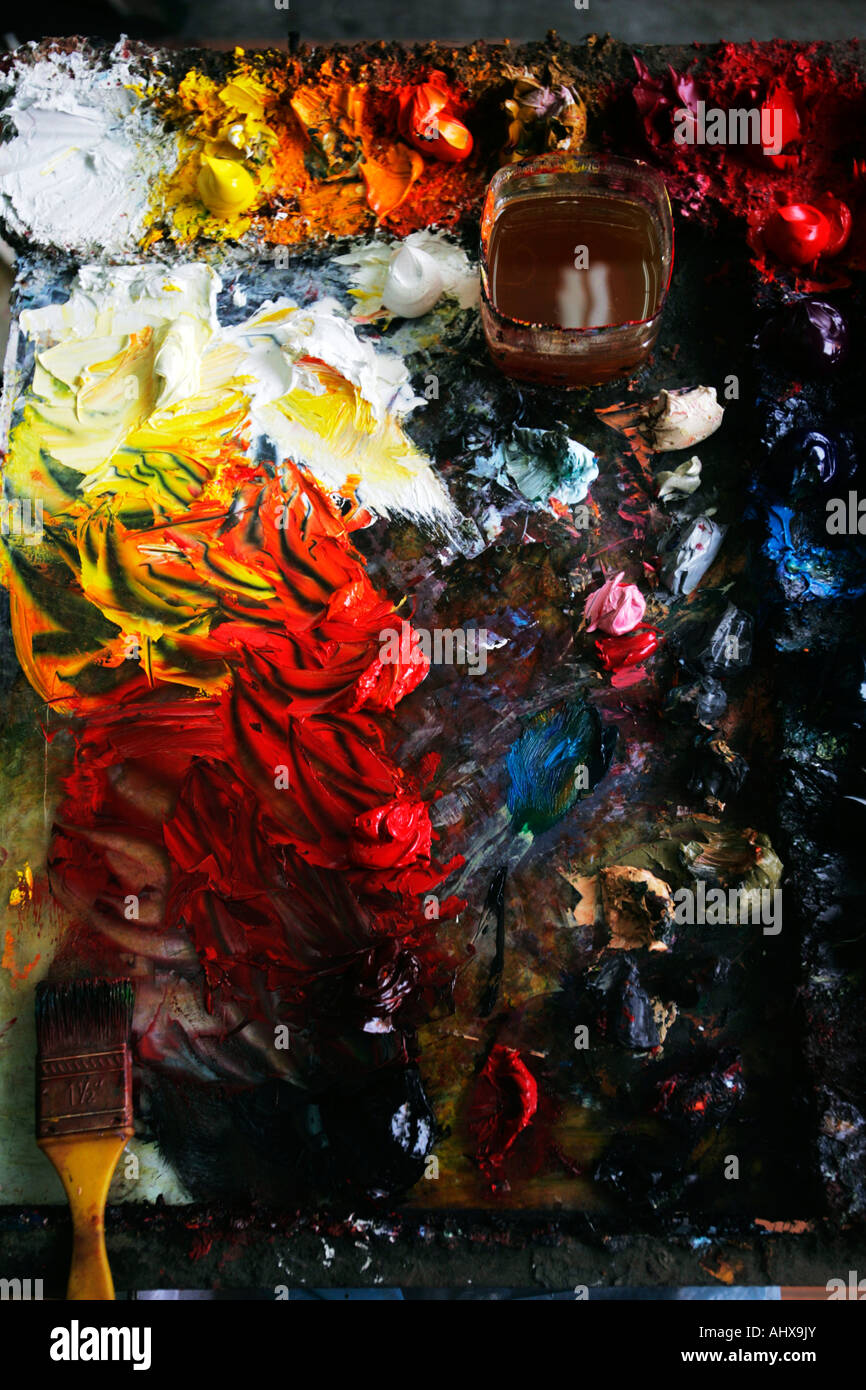 Painters known for replicating famous 'Masters' paintings work in their