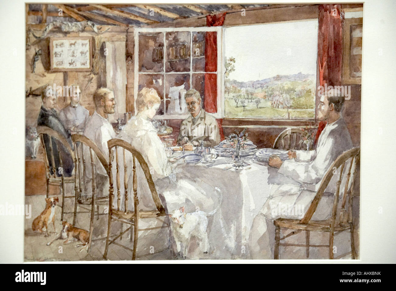 Colonial Dining Room High Resolution Stock Photography And Images Alamy