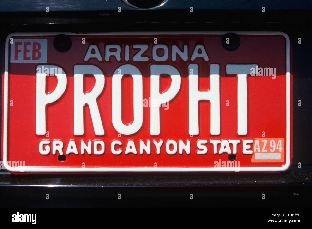 Arizona registration plate hi-res stock photography and images - Alamy