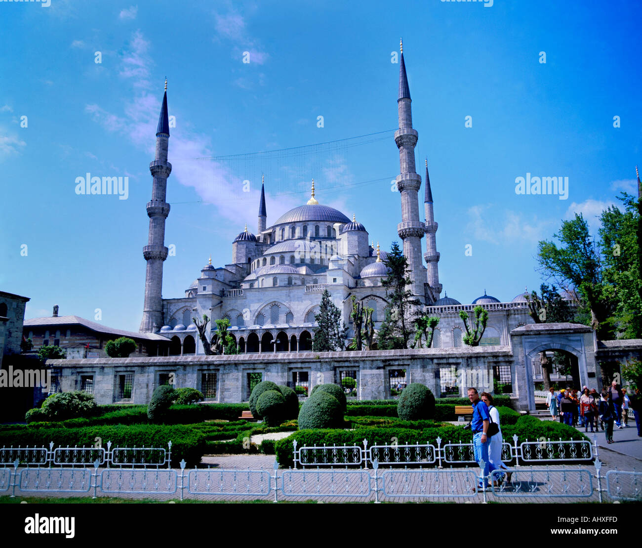 Istanbul Turkey Blue Mosque Stock Photo - Alamy