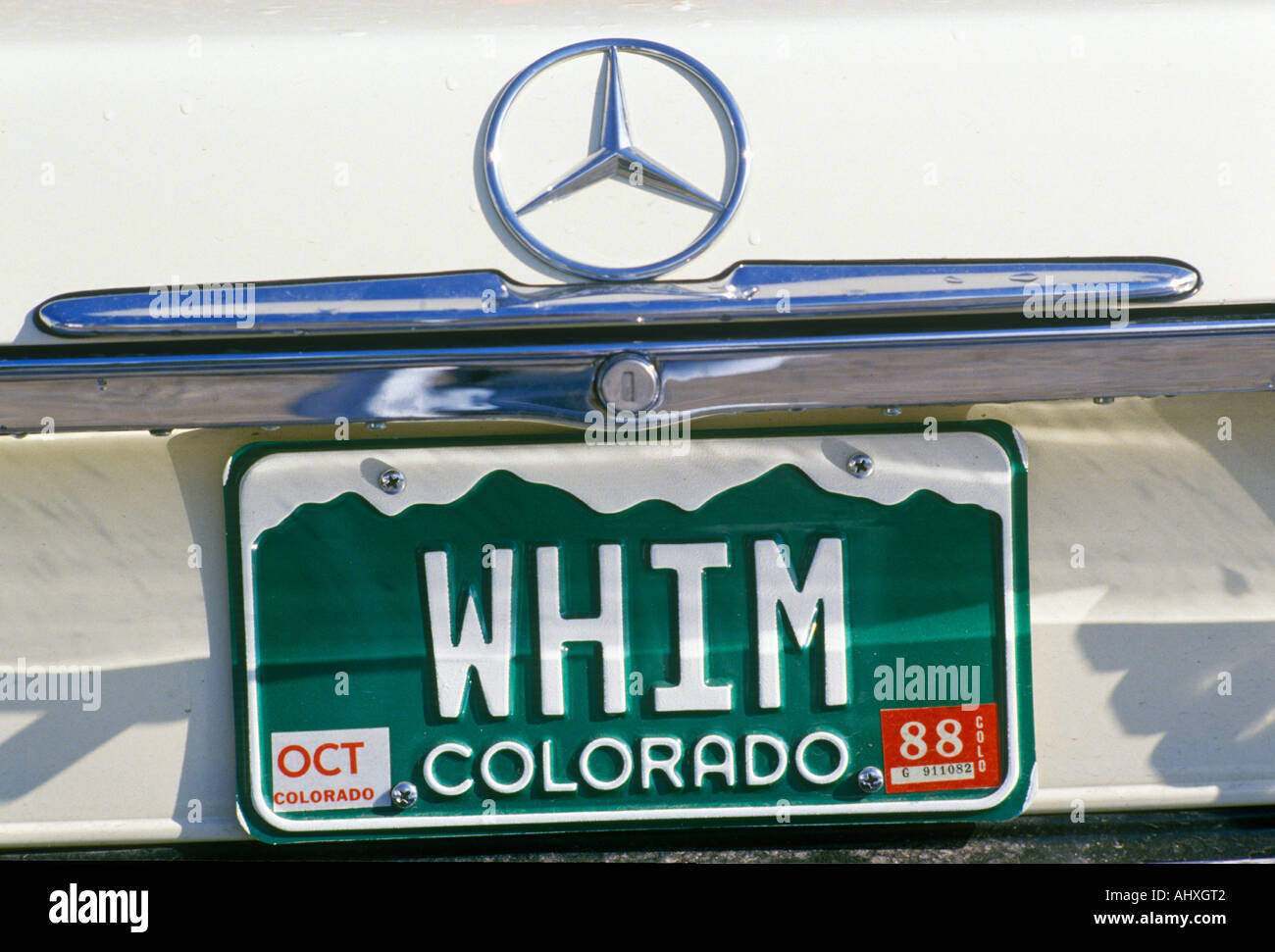 Colorado registration plate hires stock photography and images Alamy