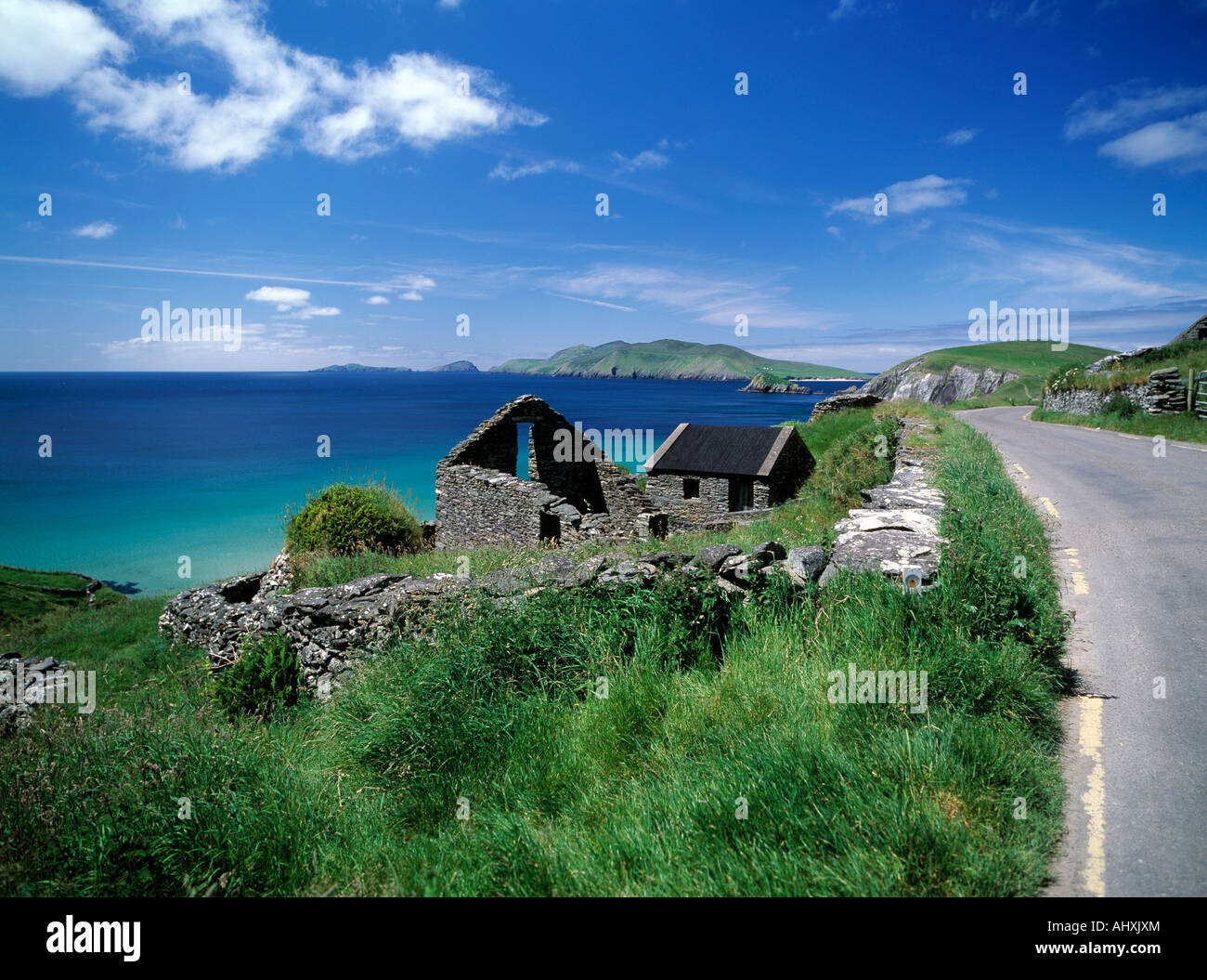 remote coast line Stock Photo Alamy