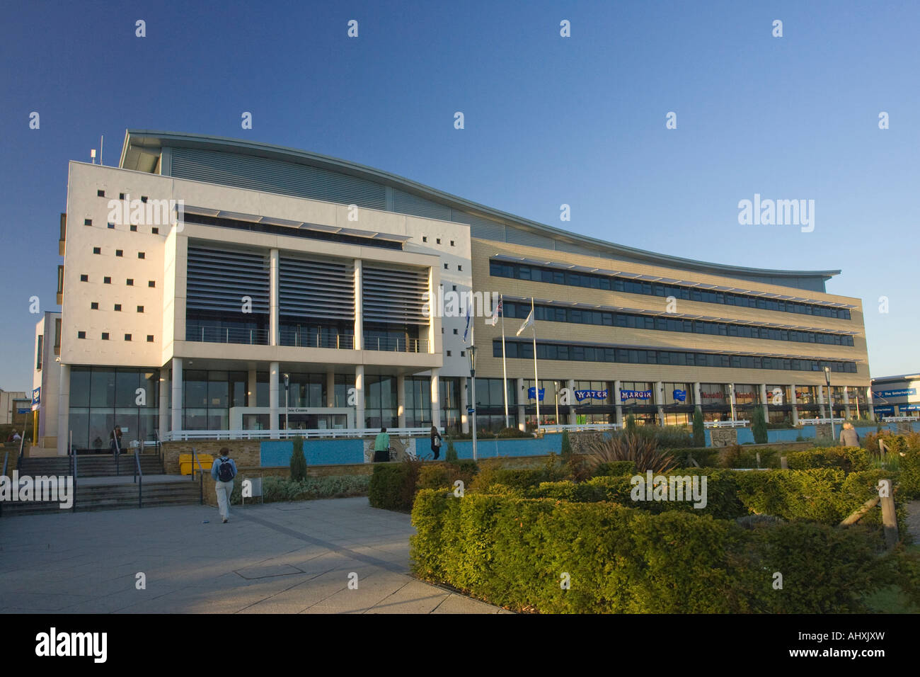 Harlow Civic Centre, Harlow, Essex, UK Stock Photo