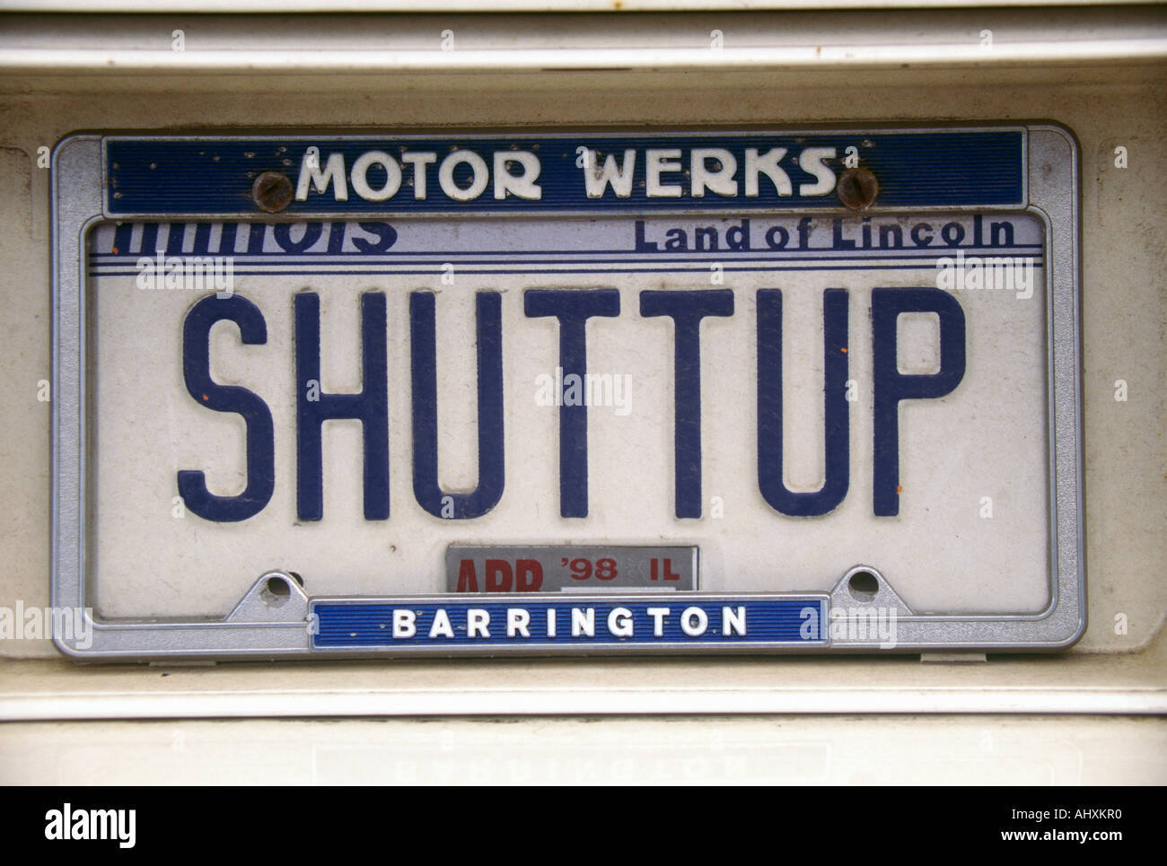 Illinois License Plate High Resolution Stock Photography And Images Alamy