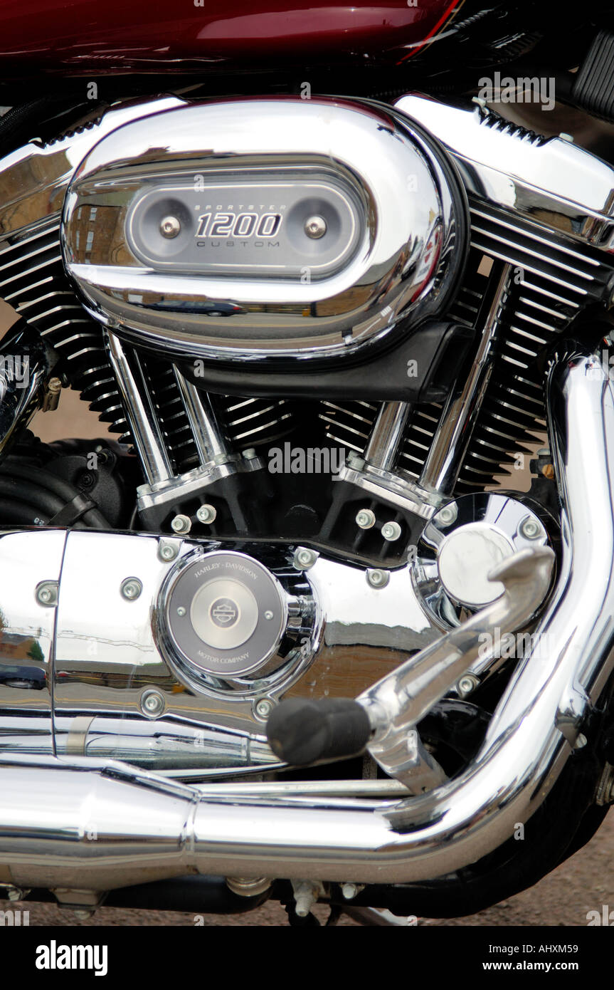 harley v twin motor