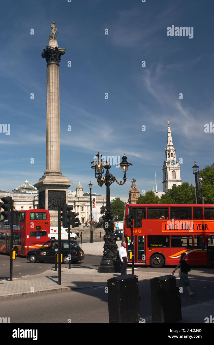 Trafalgar Square London Stock Photo - Alamy