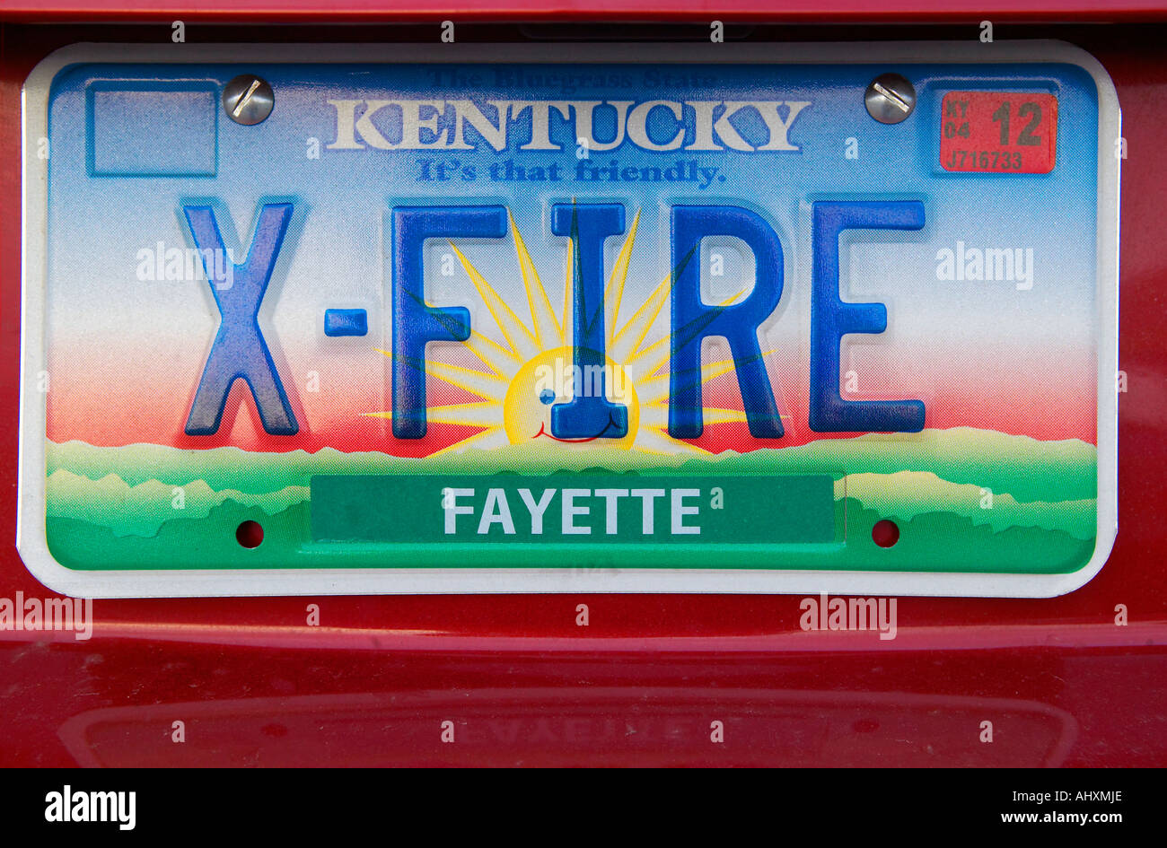 Personalized license plates usa hires stock photography and images Alamy