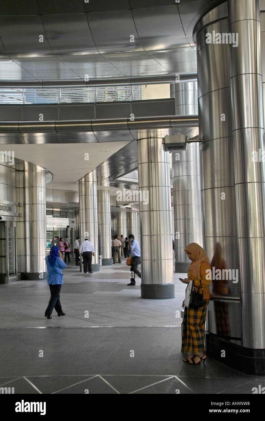 Petronas Towers entrance, Kuala Lumpur, Malaysia Stock Photo Alamy