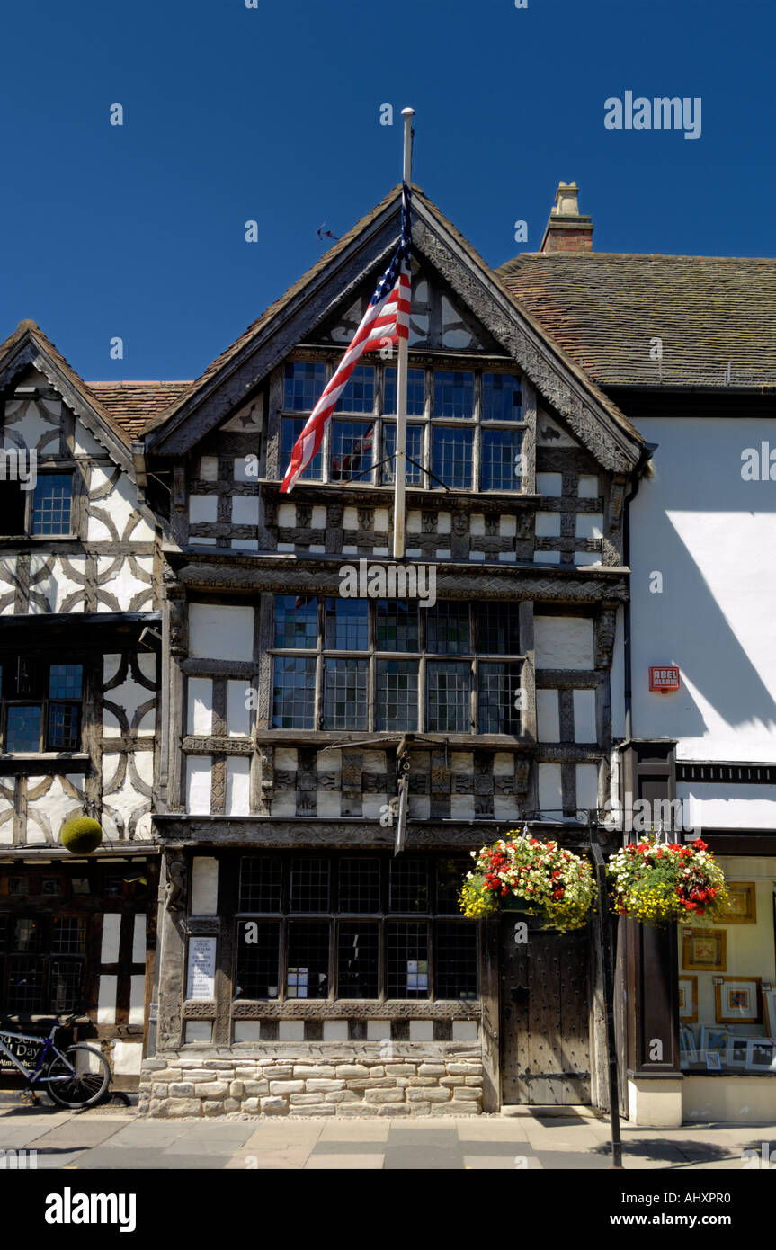 Harvard House Stratford on Avon England Stock Photo Alamy