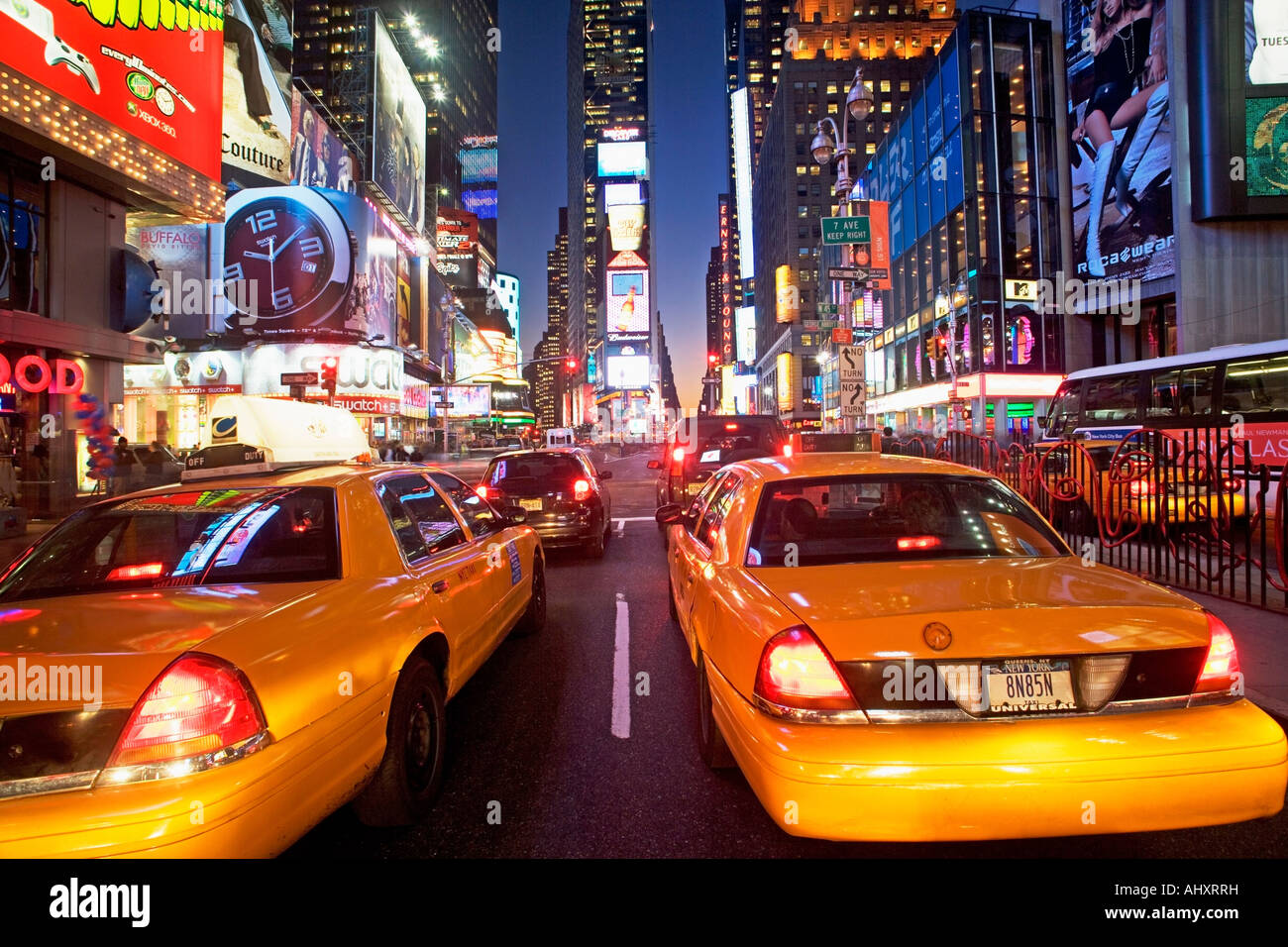 Traffic in Times Square, New York City Stock Photo Alamy