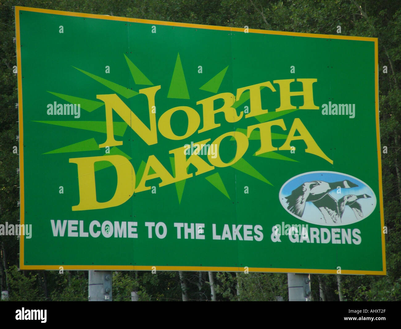 North dakota sign hires stock photography and images Alamy