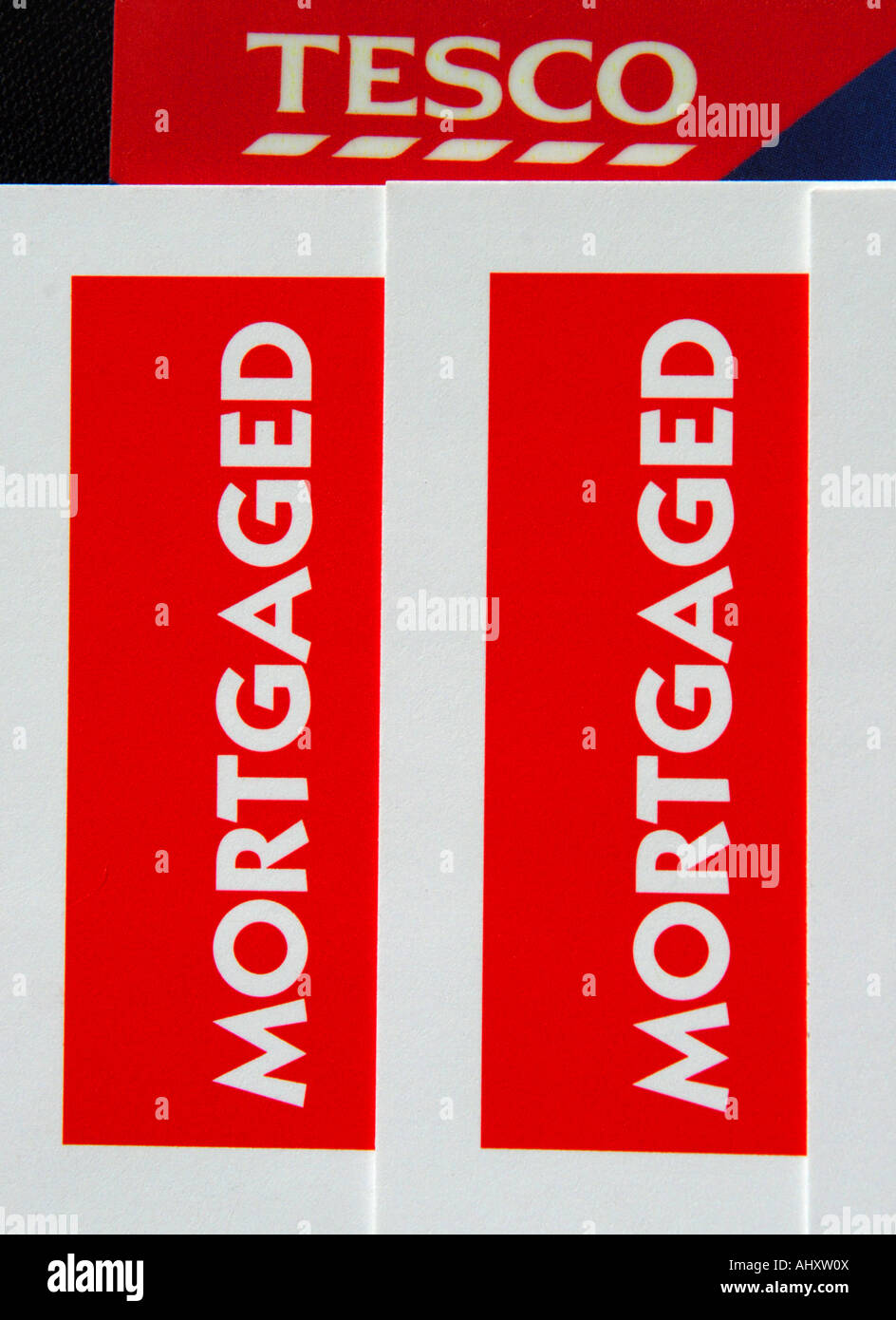 Tesco home insurance finance generic Stock Photo - Alamy