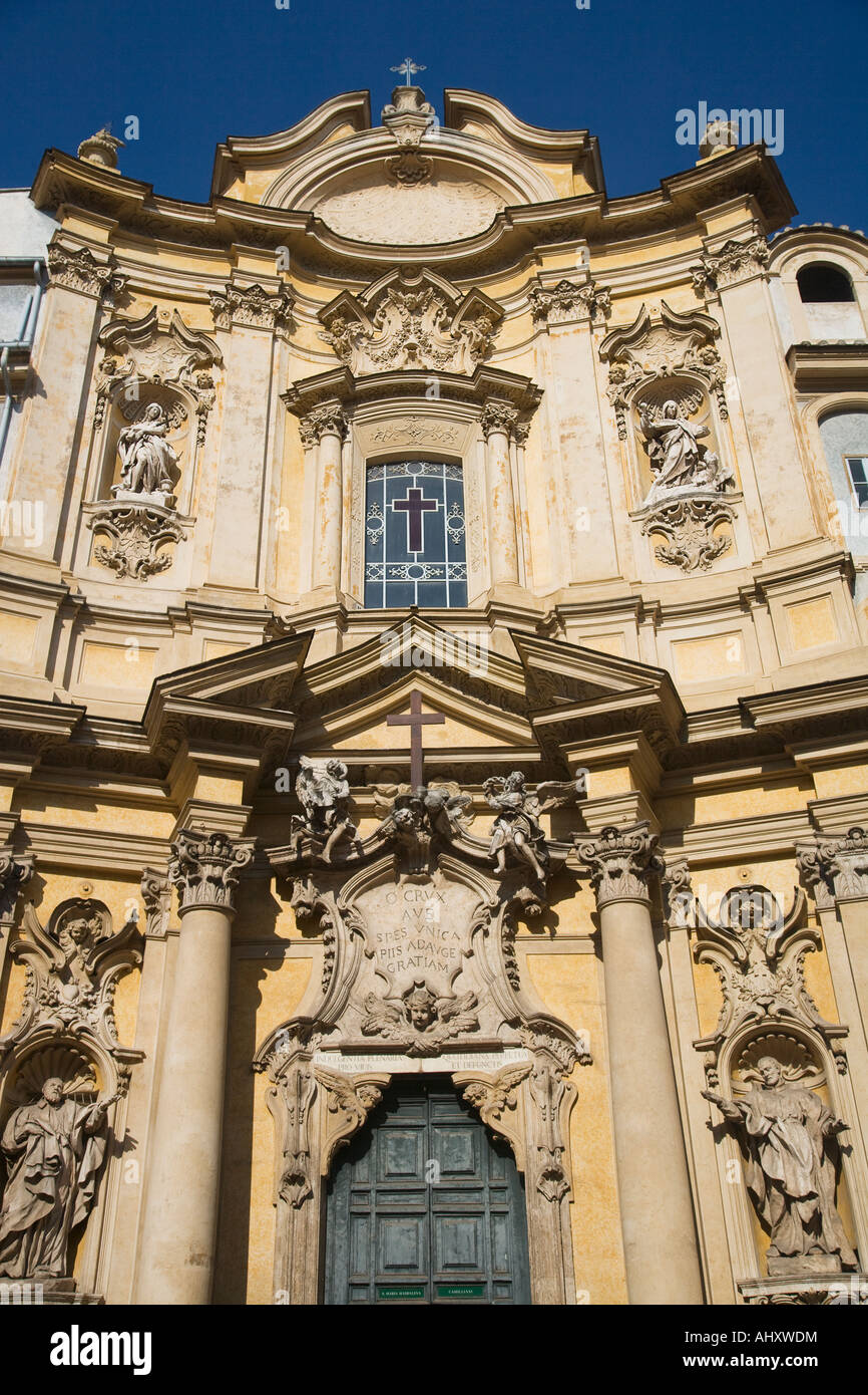 Facade of the Church of Santa Maria Maddalena Stock Photo - Alamy