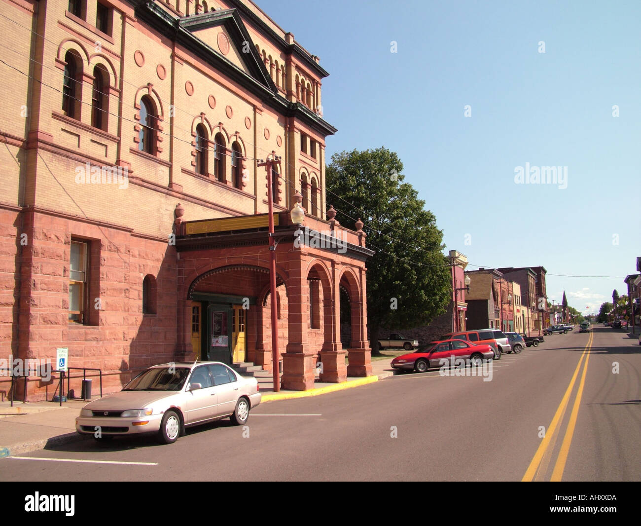 AJD45626, Calumet, MI, Michigan Stock Photo Alamy