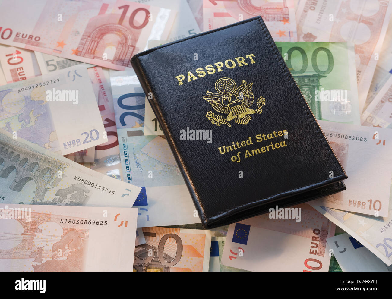 Computer mouse next to mathematical formula Stock Photo