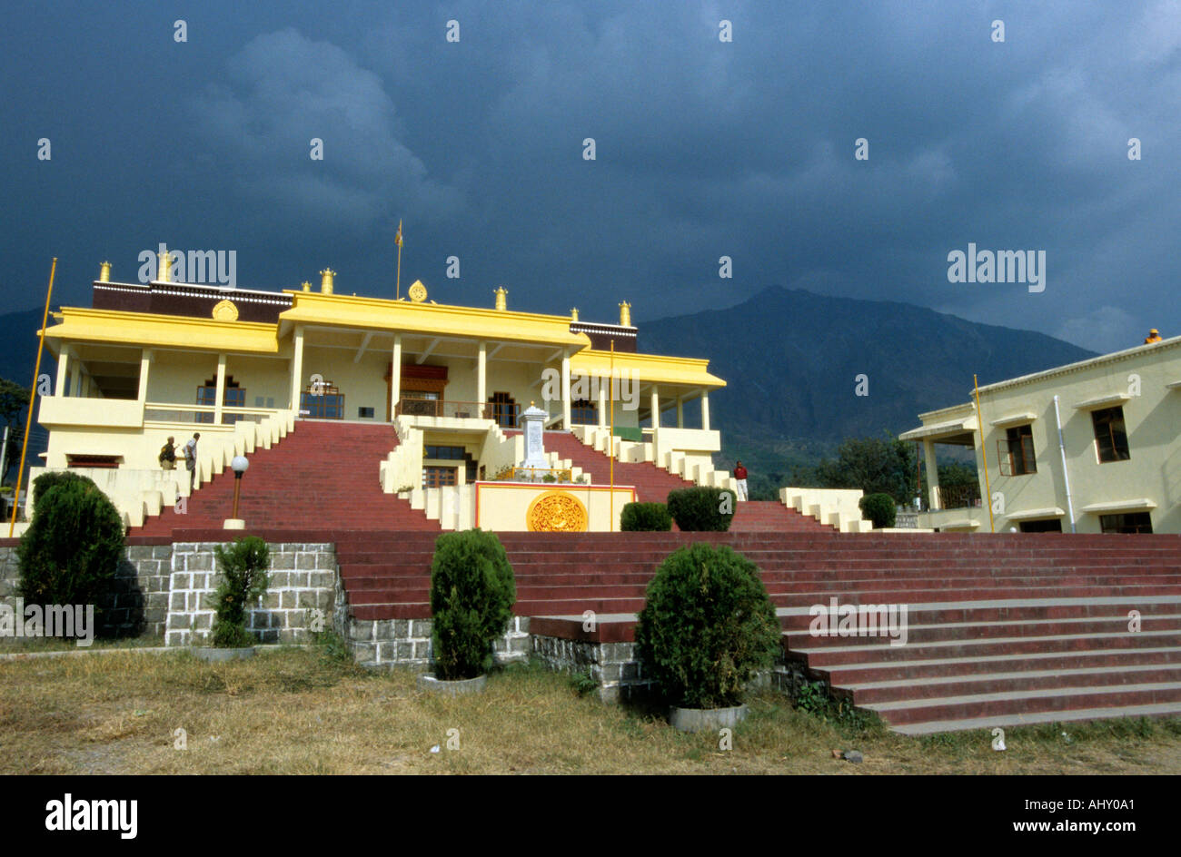 Gyuto Monastery near Dharamsala Himachal Pradesh India Stock Photo Alamy