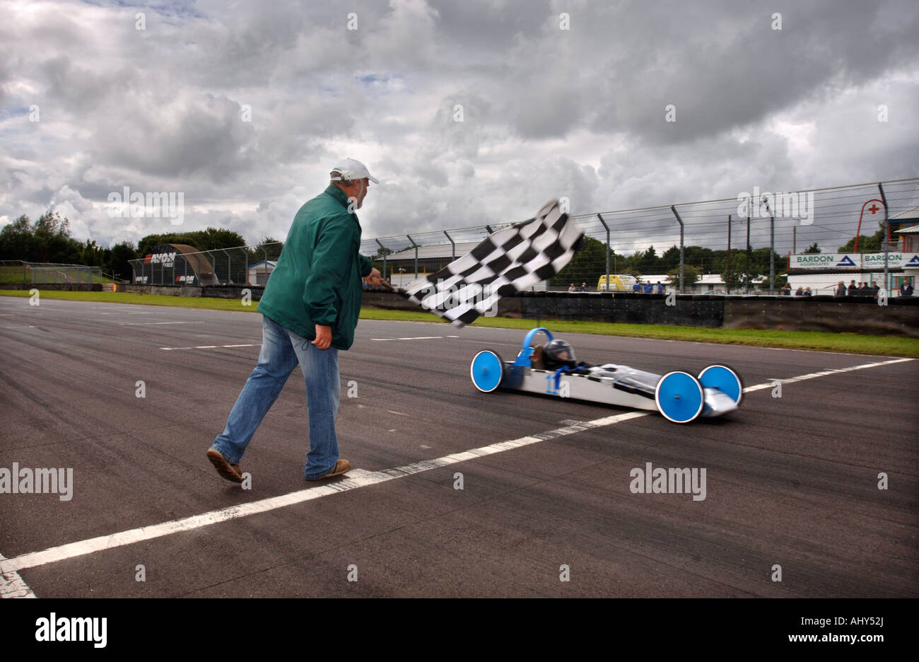 GREENPOWER ELECTRIC CAR RACING FOR SCHOOLS AT THE CASTLE COMBE CIRCUIT