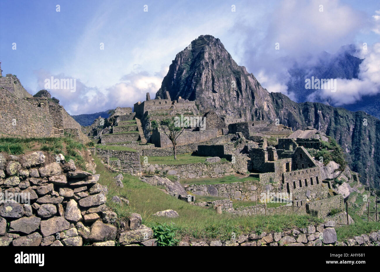 Machu Picchu Peru Stock Photo - Alamy