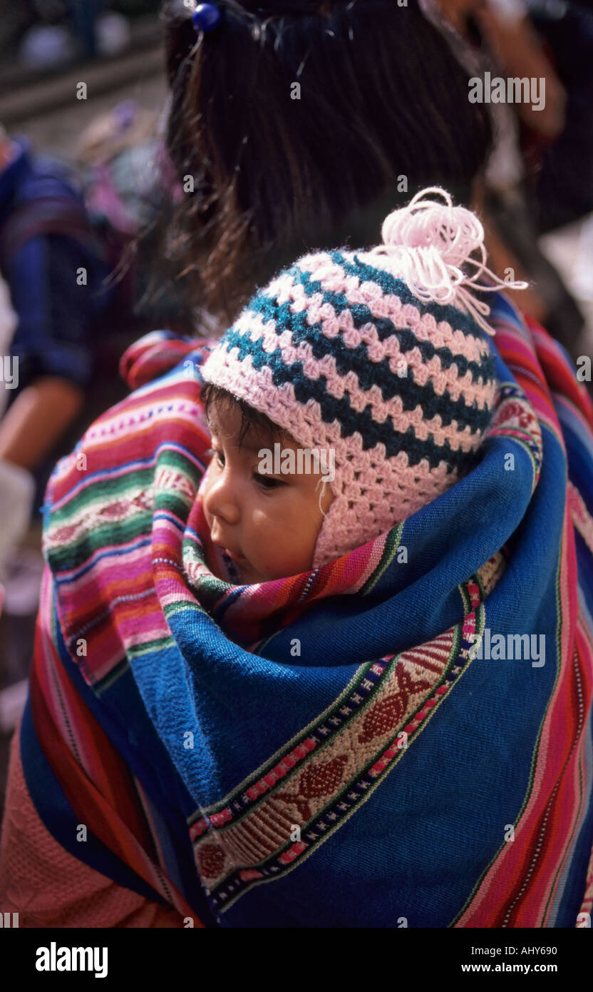 Native indian woman with her baby hi-res stock photography and images ...
