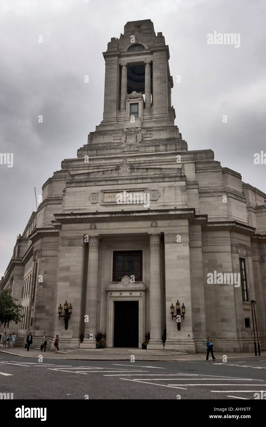 Freemasons Hall in Covent Garden London Stock Photo