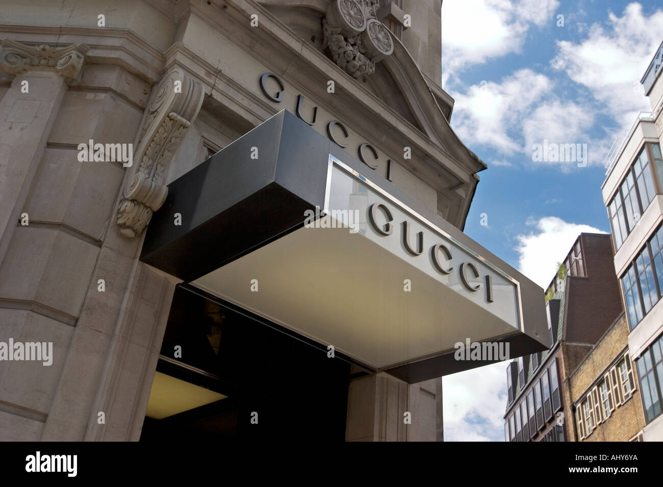 Gucci, Store; New Bond Street; London; England; UK Stock Photo - Alamy