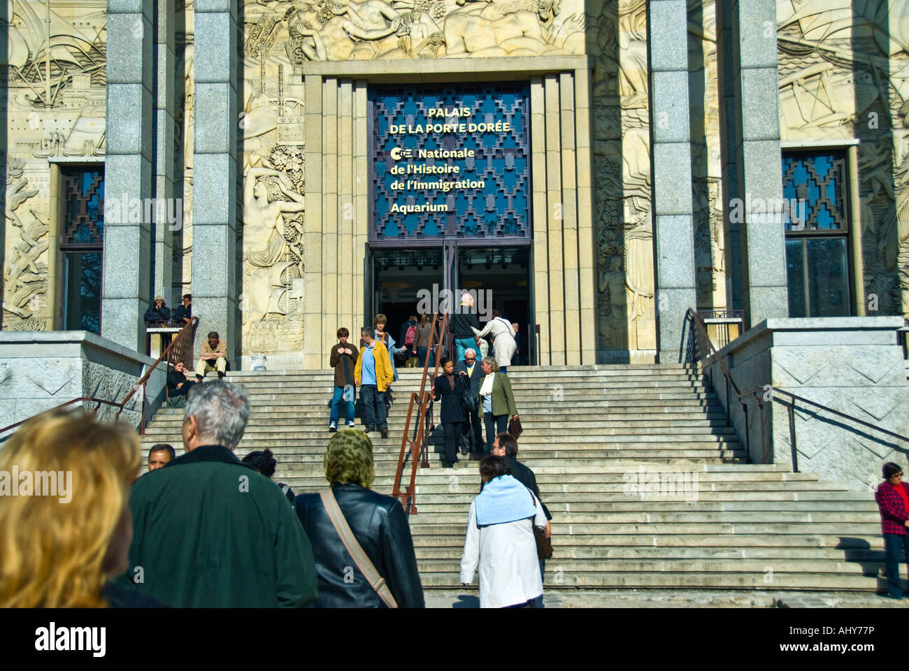 Paris France, Outside "Cite International de l'Histoire de l