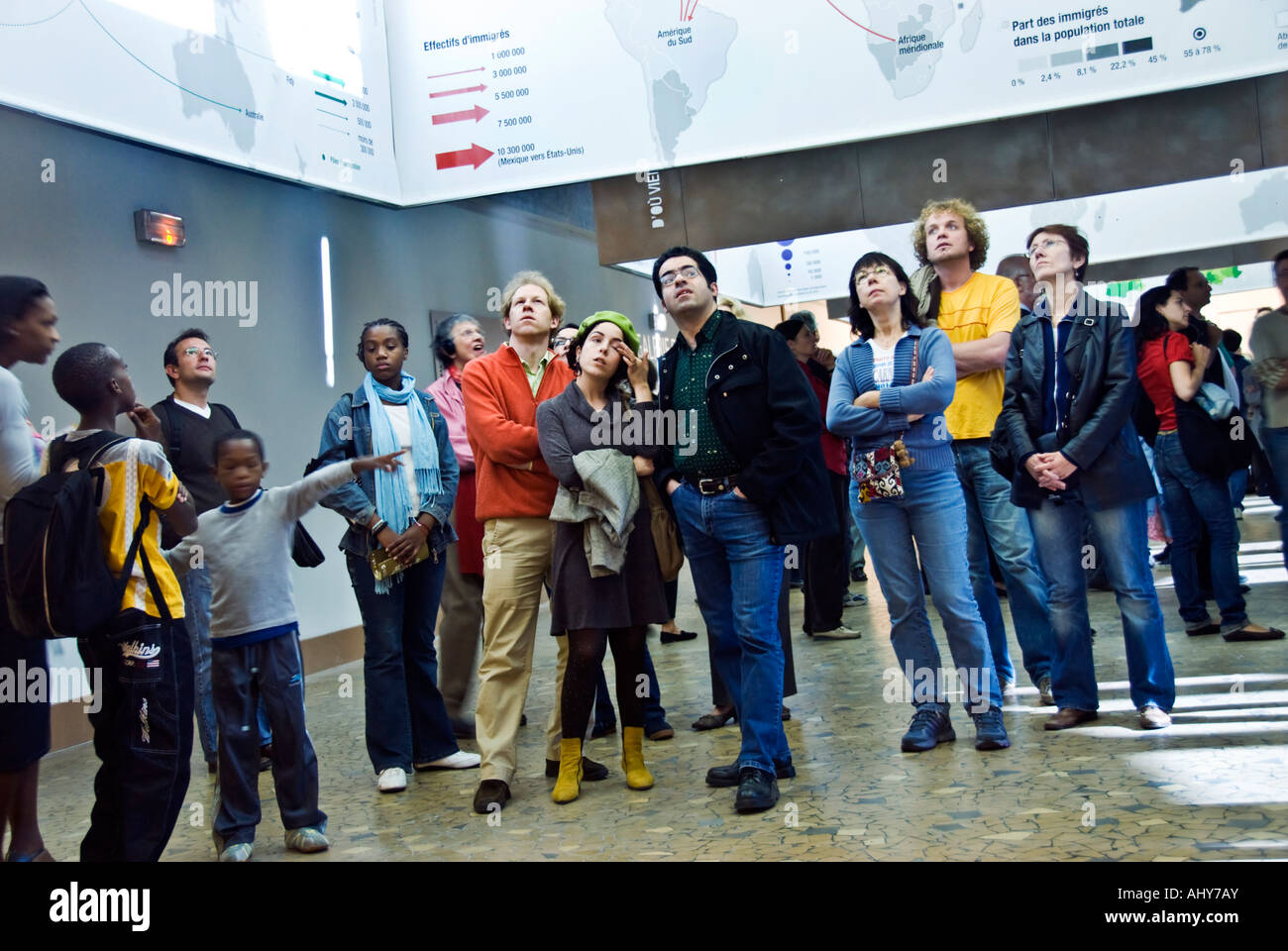 Paris, France, Inside "Cite International l'Histoire l'Immigration