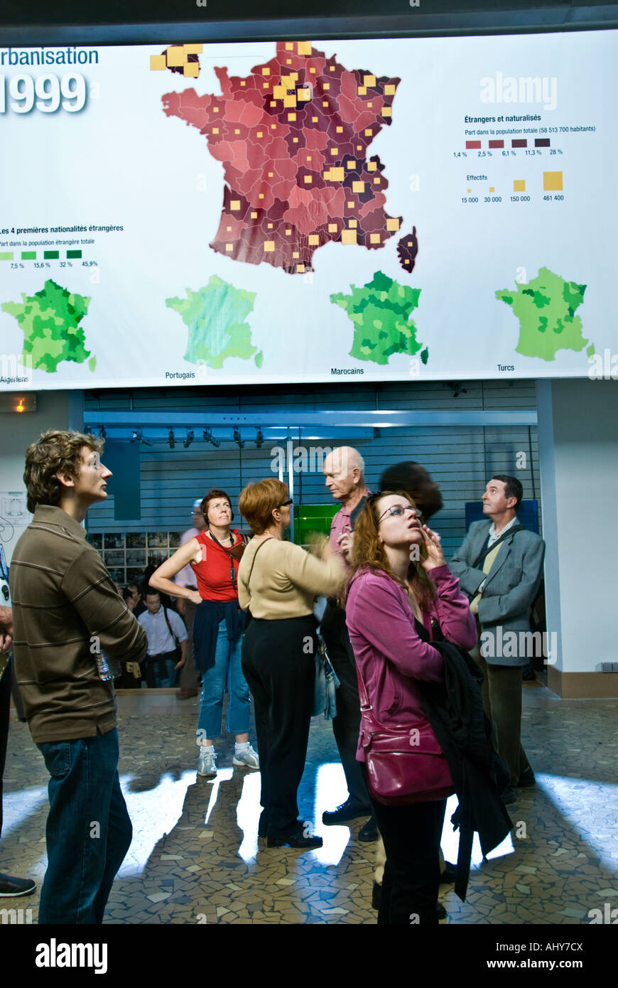 Paris, France, Inside "Cite International de l'Histoire de l