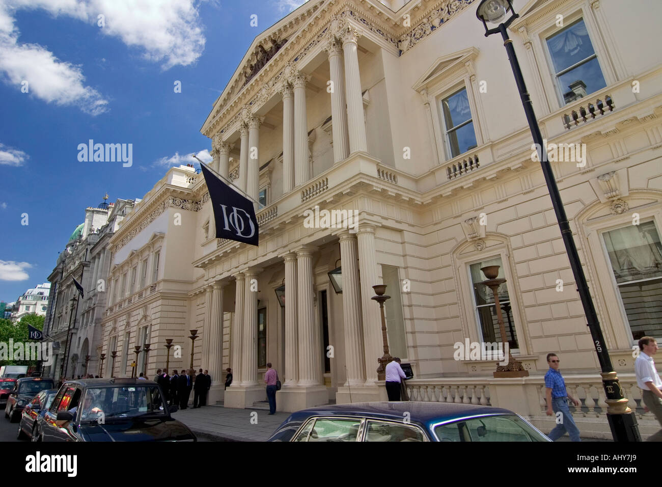 Institute of Directors Pall Mall London Stock Photo