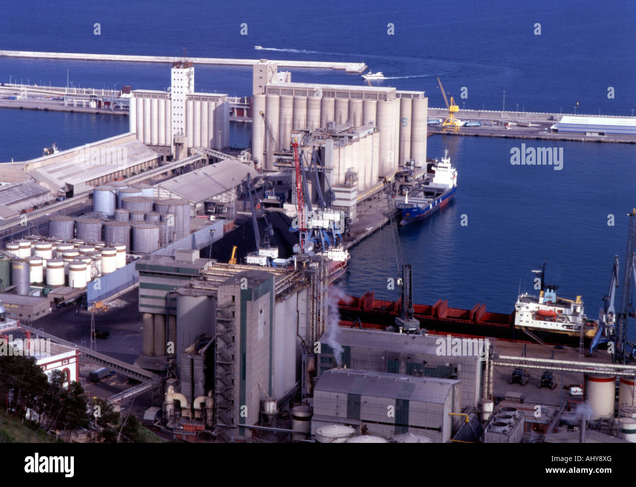 Port of Barcelona Stock Photo
