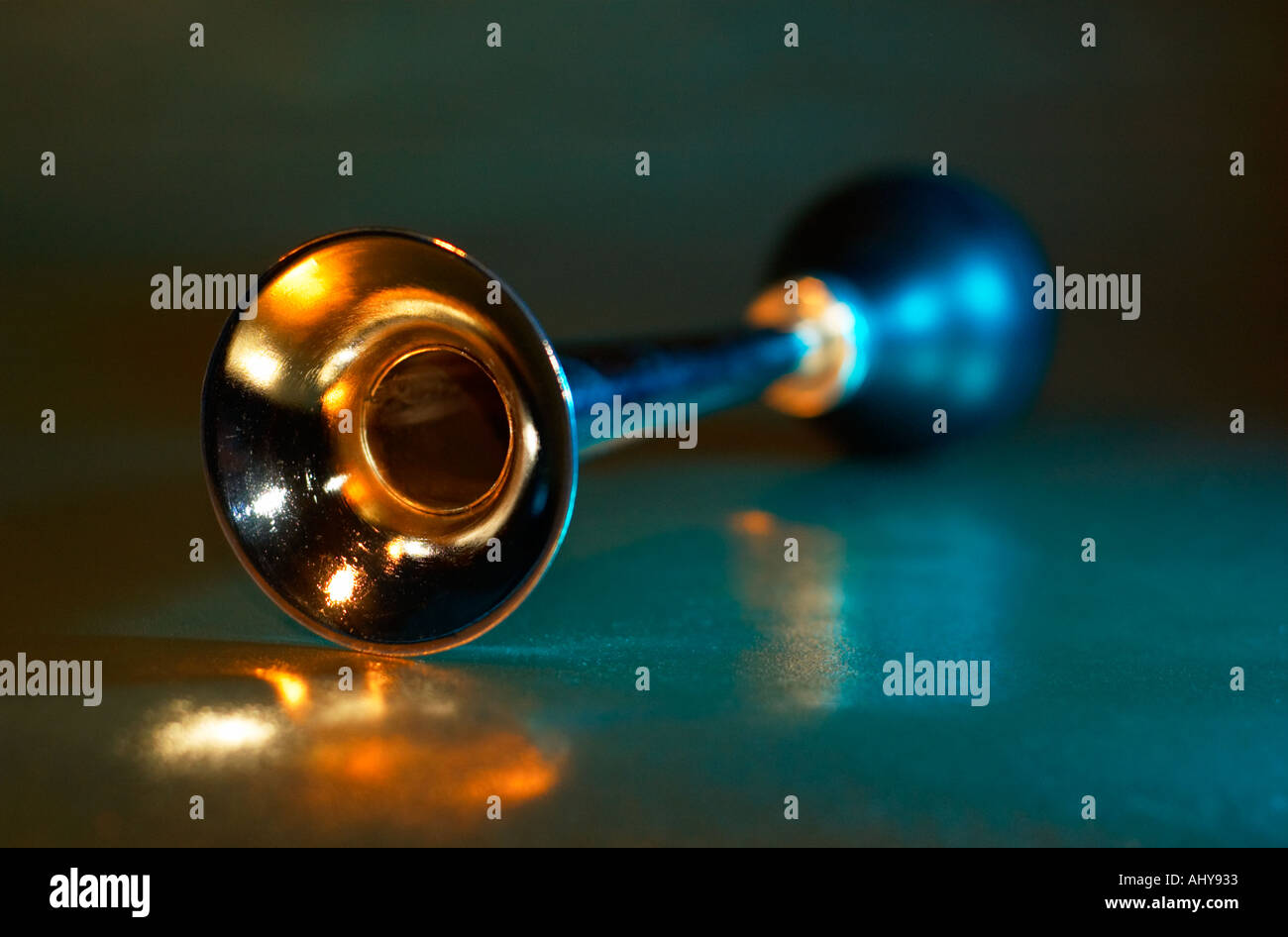 Bicycle horn with rubber bulb Stock Photo Alamy