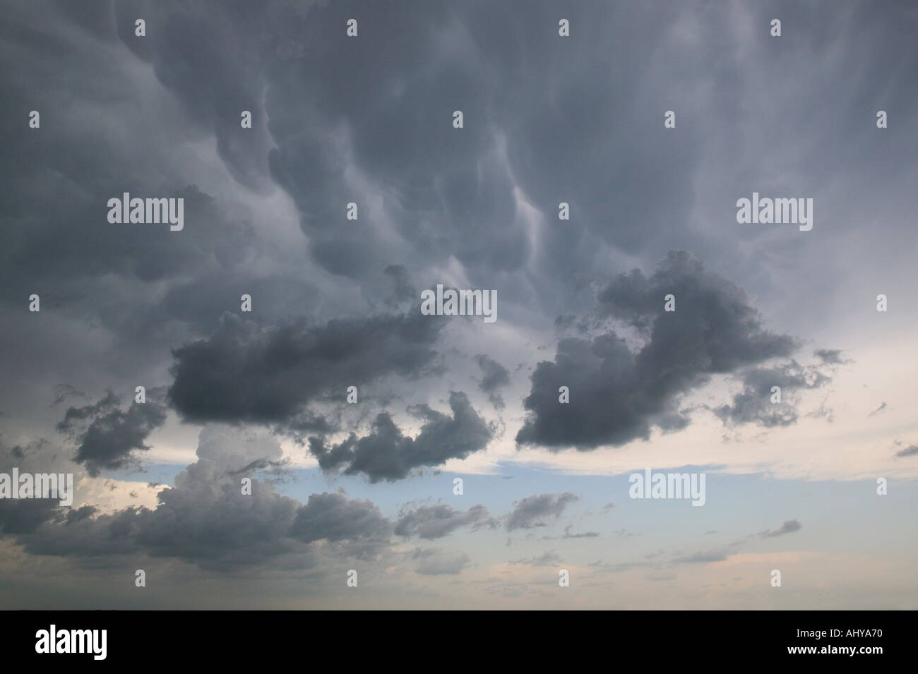 Stormy sky Stock Photo